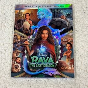 NWT disney raya and the last dragon blu-ray dvd